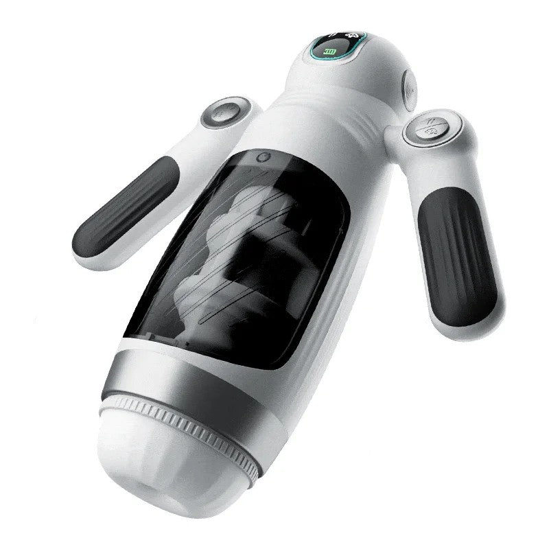 BellaBotRobotTelescopicVibratingMalePenisStroker