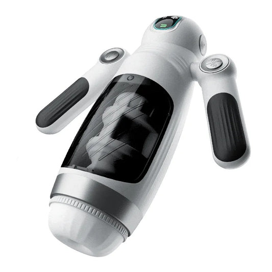 BellaBotRobotTelescopicVibratingMalePenisStroker