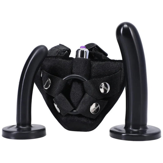 BendOver–BeginnerStrapOnHarnessKit–Black