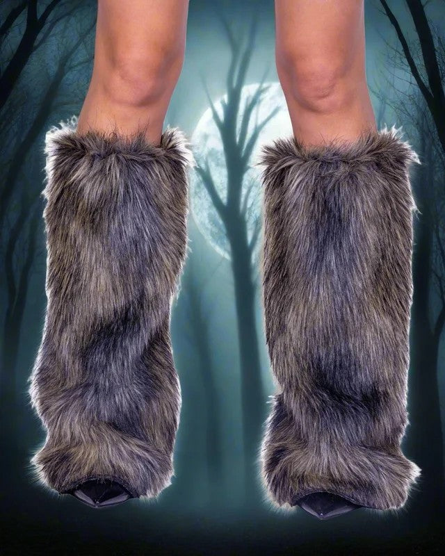 BigBadWolfCostumeLegWarmersbyROMAinOneSize