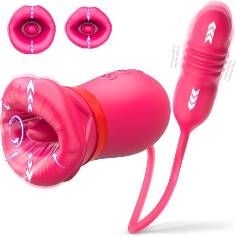 BigMouth5In1MouthSuctionClitorisThrustingG-spotVibrator