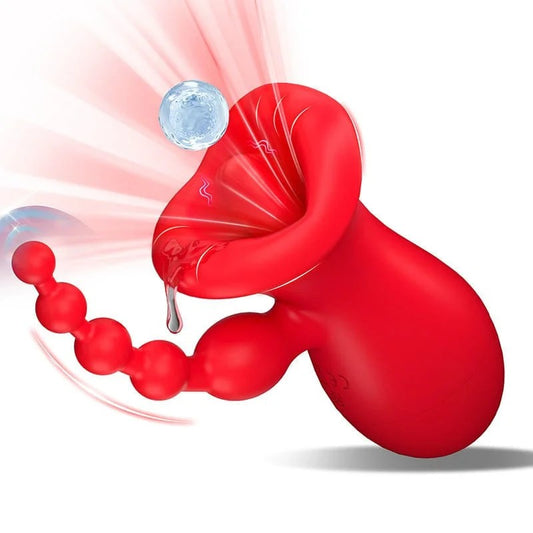 BigMouthClitorisSuctionAnalBeadVibratorwith10TongueLickingModes