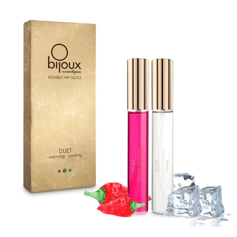BijouxIndiscrets–KissableNipGloss–Warming&CoolingDuo(2x13ml)