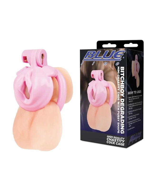 BitchboyDegradingMiniChastityCagew/PussyShape