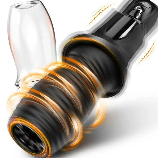 BlackDiamondAutomaticMasturbatorRotatingVibratingStimulation