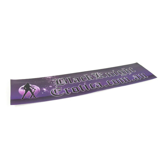 BlackKnightErotica–BumperSticker(Purple)