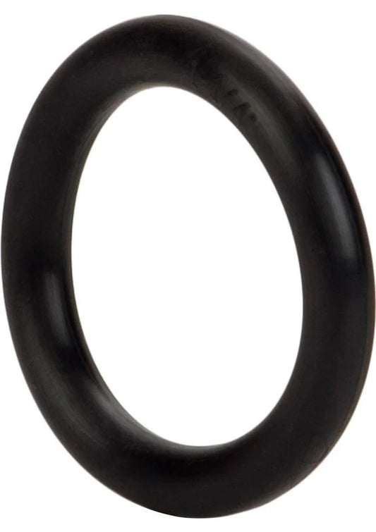 BlackRubberCockRing
