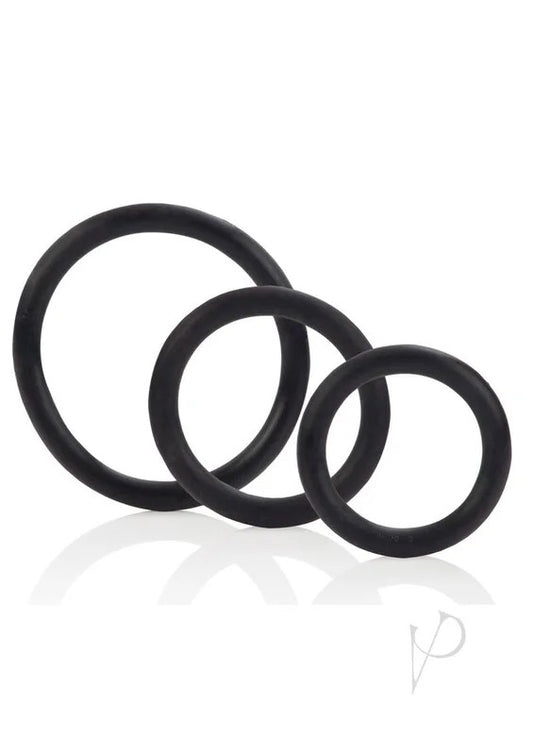 BlackRubberCockRings