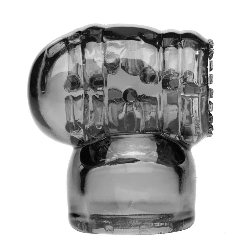 BlackVibraCupMaleMasturbationWandAttachment