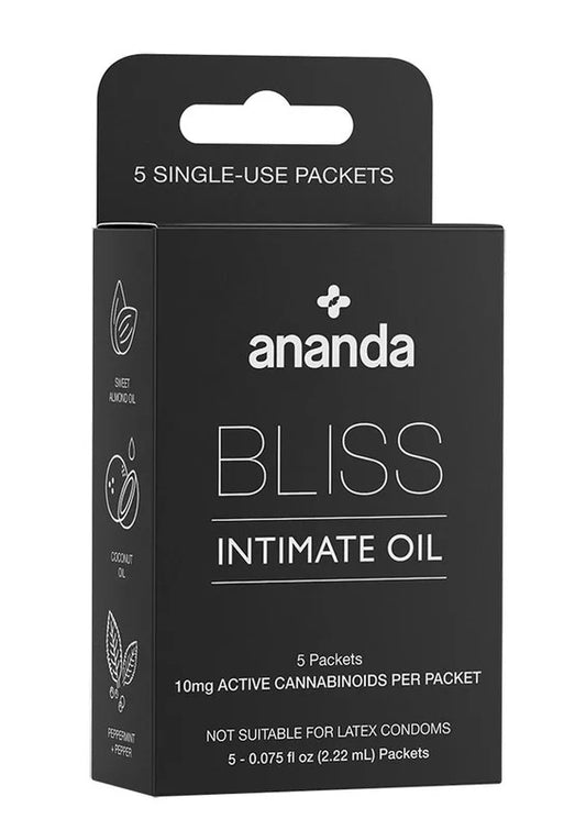 BlissIntimateOilCbdInfusedIndividualUse
