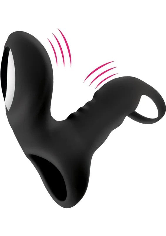 BlissShaftRiderRechargeableMultiSpeedVibratingCockring