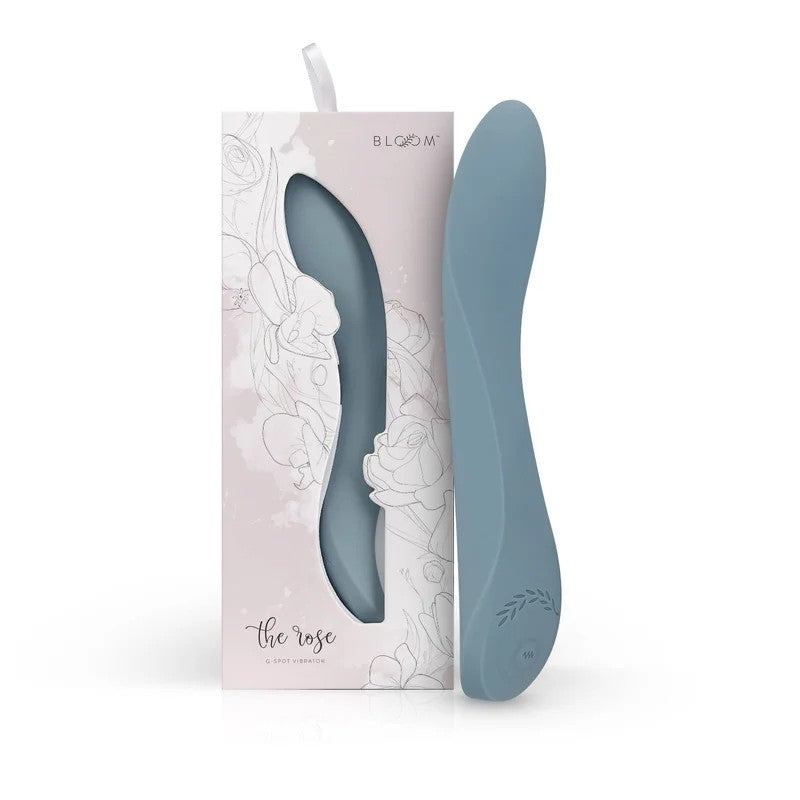 Bloom–“TheRose”G-SpotVibrator(Blue)