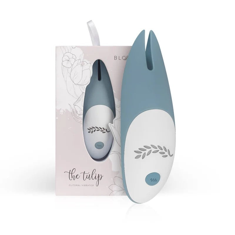 Bloom–“TheTulip”ClitoralEarsVibrator(Blue)