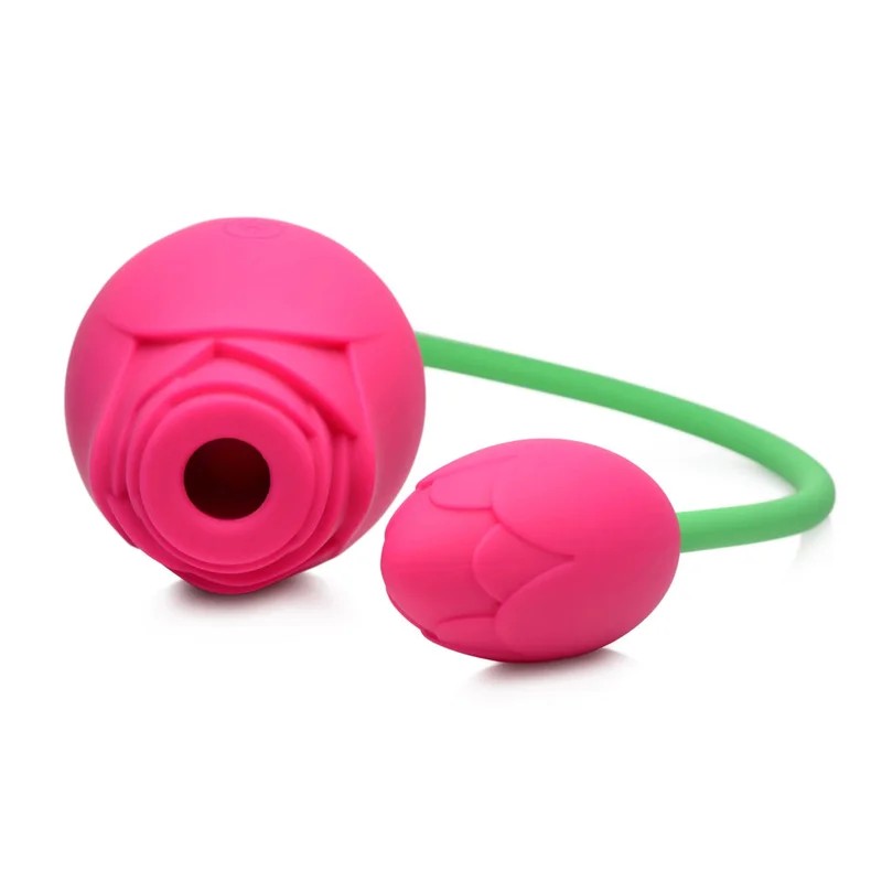 BloomgasmRoseDuetSucking&VibratingSiliconeDuo