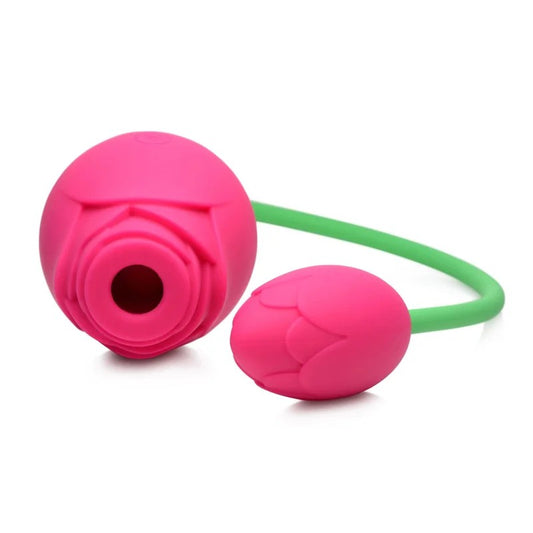 BloomgasmRoseDuetSucking&VibratingSiliconeDuo