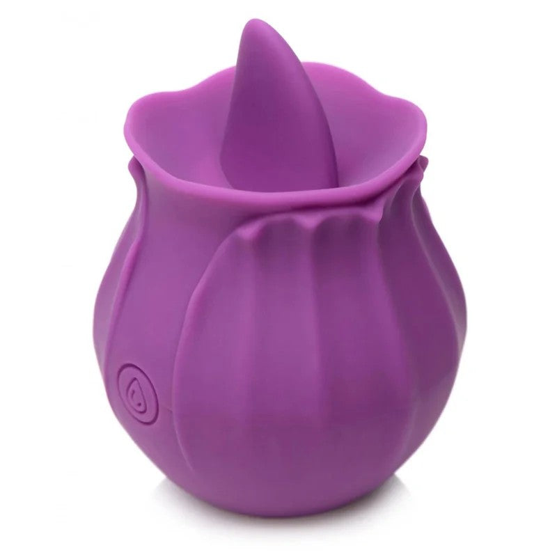 BloomgasmWildVioletLickingSiliconeStimulator