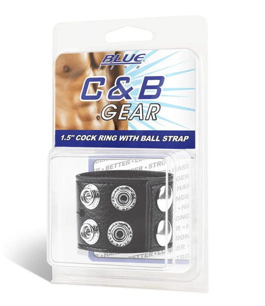 BlueLine–C&BGear1.5″CockRingwithBallStrap