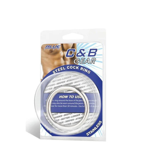 BlueLine–C&BGearStainlessSteelCockRing1.8″(45mm)