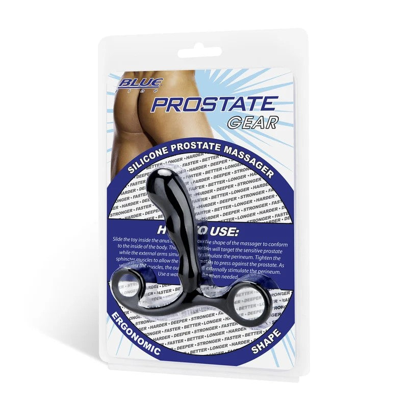 BlueLine–SiliconeP-SpotMassager(Black)
