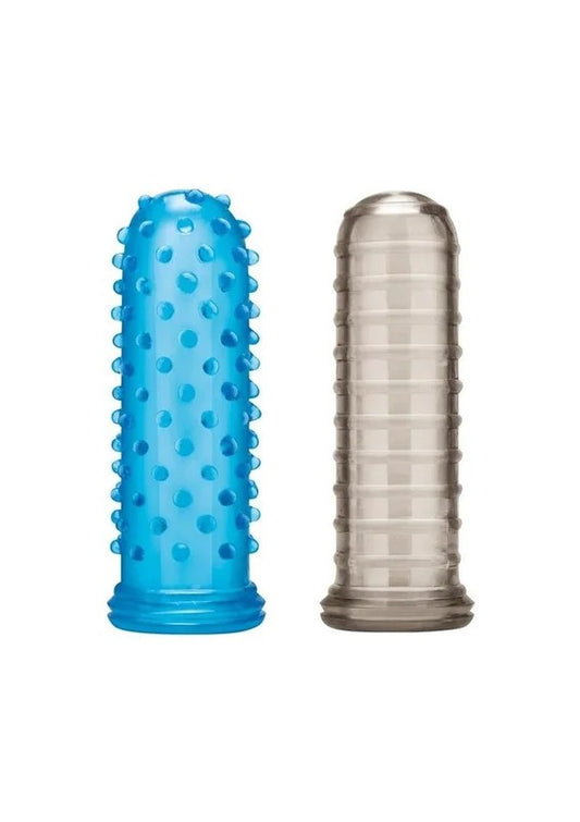 BlueLineAnalStimulatingFingerSleeves