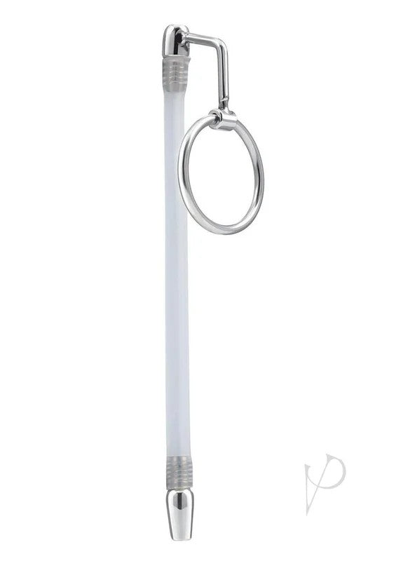 BlueLineStainlessSteelCockRingCatheterUrethralPlug