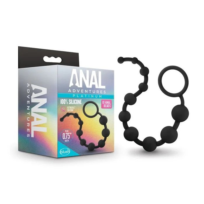 Blush–AnalAdventures10AnalBeads(Black)
