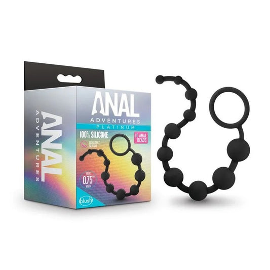 Blush–AnalAdventures10AnalBeads(Black)