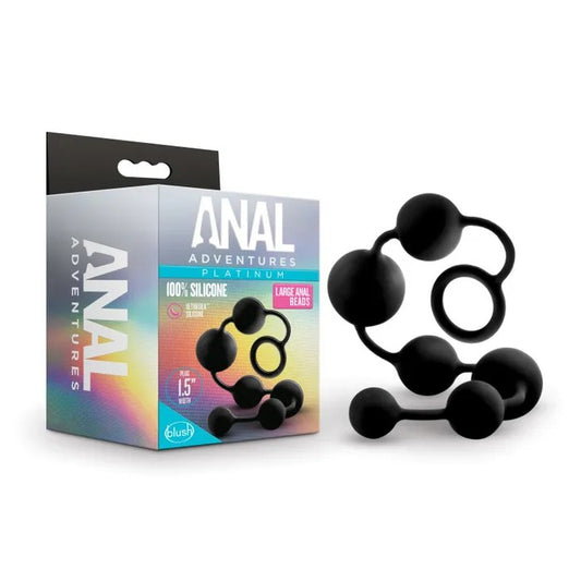 Blush–AnalAdventuresLargeAnalBeads(Black)