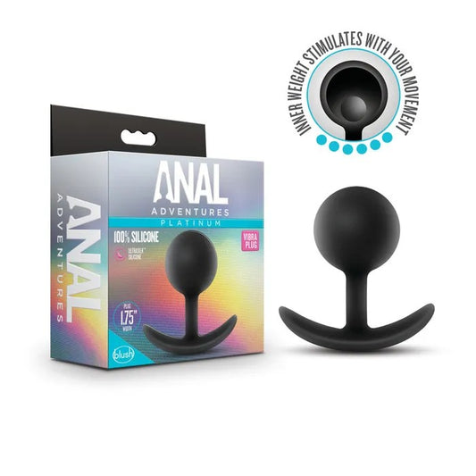Blush–AnalAdventuresVibraPlug(Black)