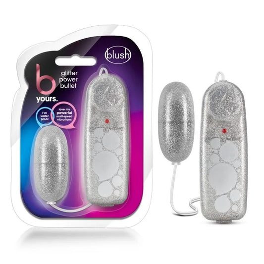 Blush–B-YoursGlitterPowerBullet(Silver)