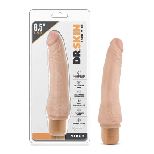 Blush–Dr.Skin8.5″CockVibe7(Flesh)