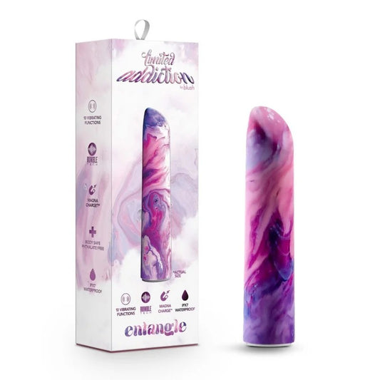 Blush–LimitedAddiction“Entangle”4″BulletVibrator(LilacTie-Dye)