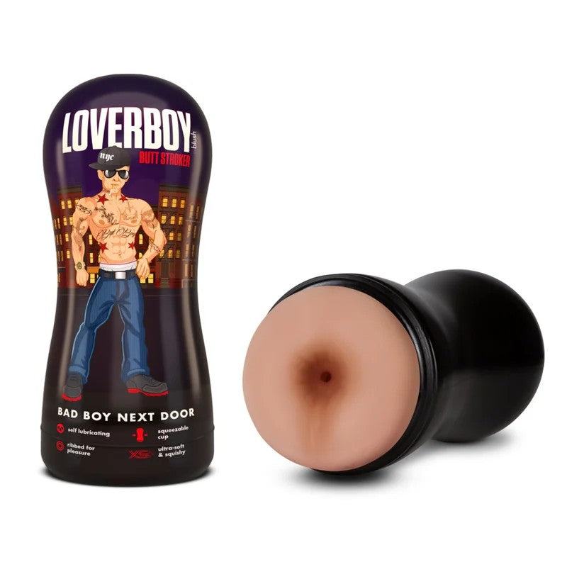 Blush–Loverboy“BadBoyNextDoor”ButtStroker(LightFlesh)