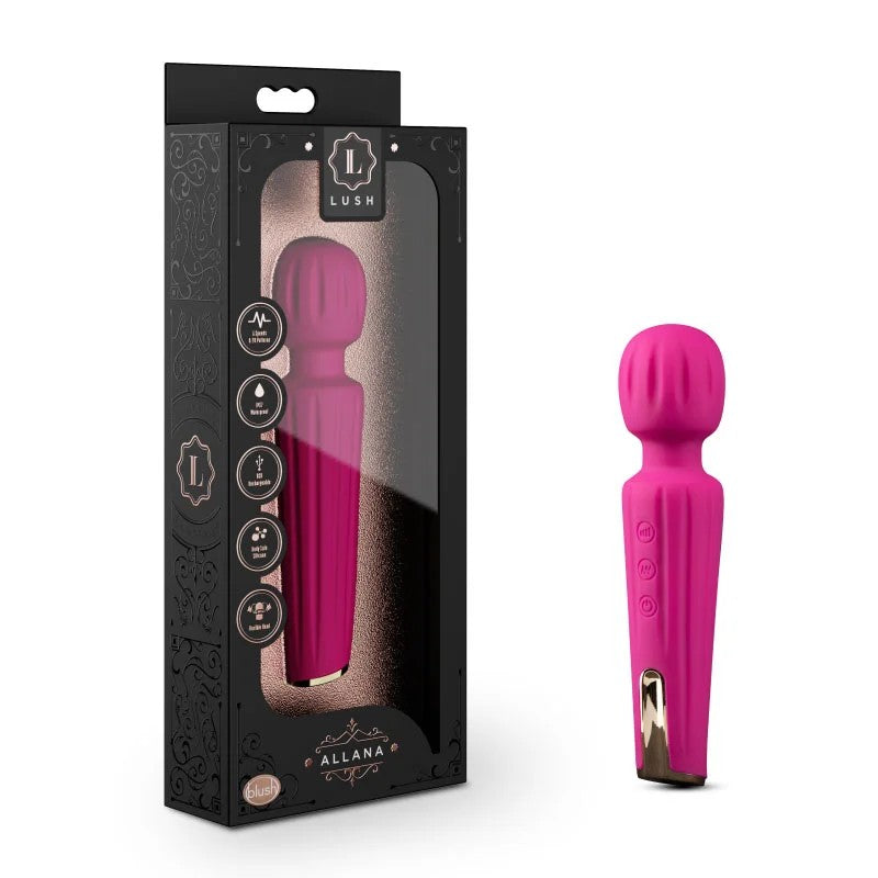 Blush–LushAllanaCompactWandMassager(Pink)
