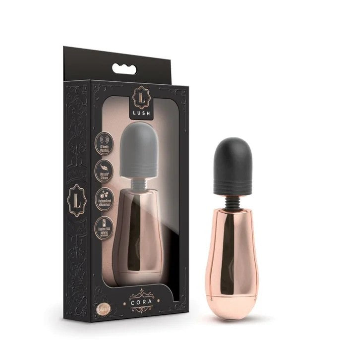 Blush–LushCoraMiniMassagerWand(RoseGold)