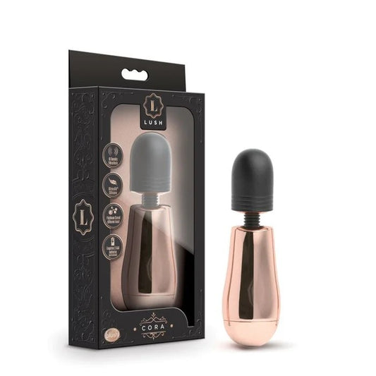 Blush–LushCoraMiniMassagerWand(RoseGold)