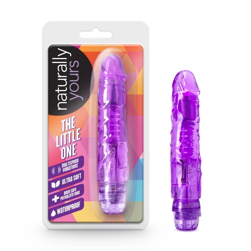 Blush–NaturallyYours”TheLittleOne”PenisVibrator(Purple)