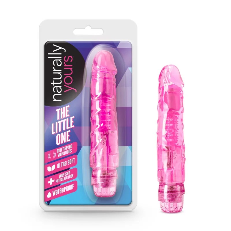 Blush–NaturallyYours”TheLittleOne”PenisVibrator(Pink)