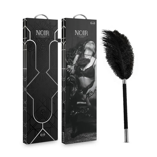 Blush–NoirDeluxeSoftFeatherTickler(Black)