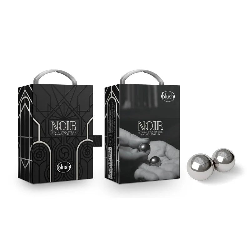 Blush–NOIRStainlessKegelBalls(Silver)