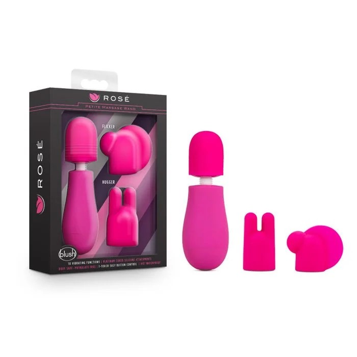 Blush–RosePetiteMassagerWandKit(Pink)