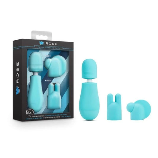 Blush–RosePetiteMassagerWandKit(Blue)