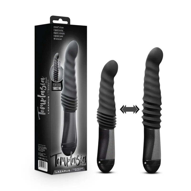 Blush–Temptasia“Lazarus”ThrustingG-SpotDildo(Black)