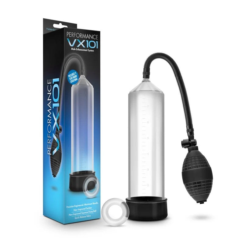 Blush–VX101PenisPump(Clear)