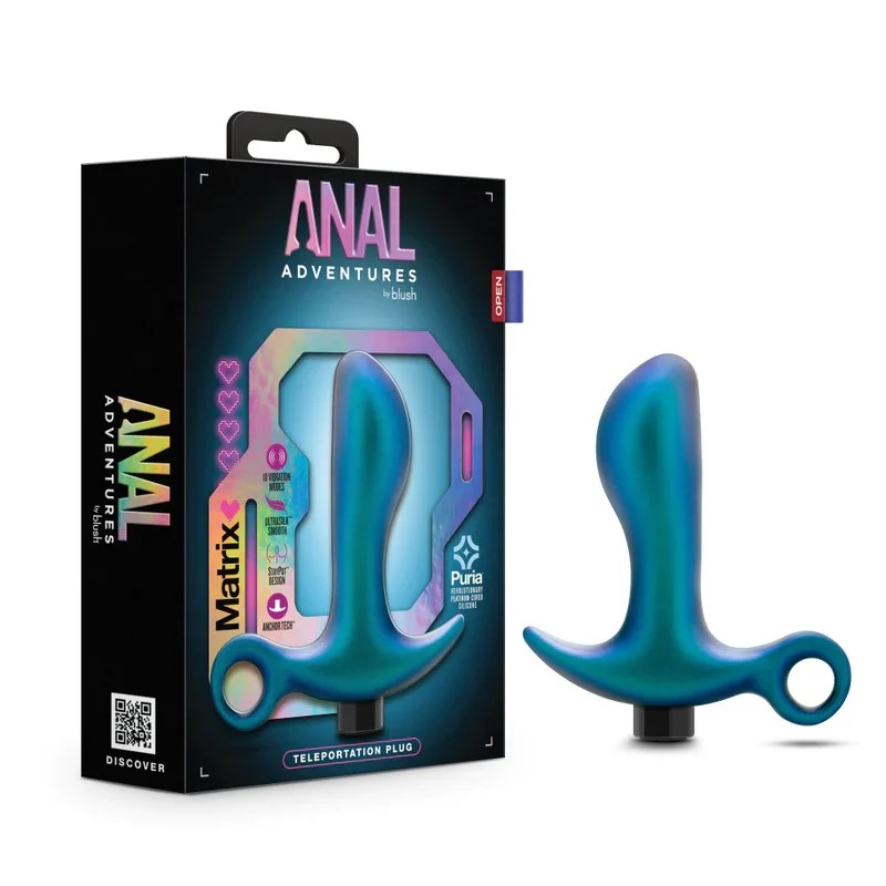 BlushAnalAdventuresMatrix–TeleportationVibratingButtPlug