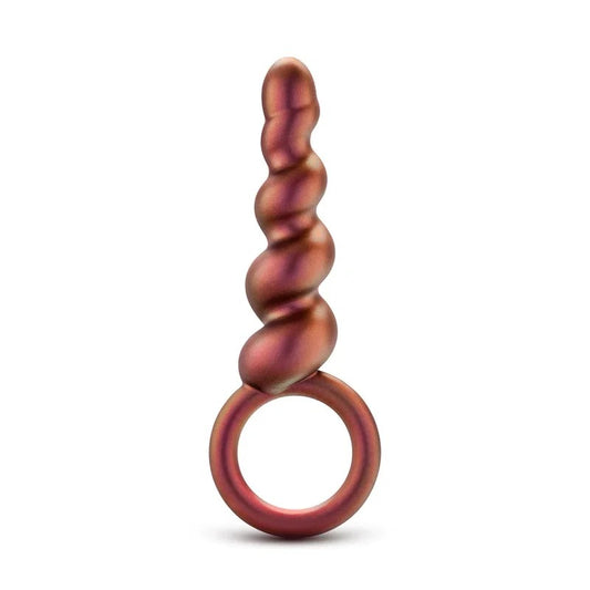 BlushAnalAdventuresMatrixSpiralLoopCopper5.25-InchAnalPlug