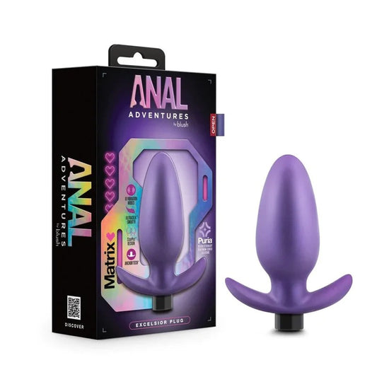 BlushAnalAdventuresRoundedSiliconeMatrixExcelsiorAnalPlug