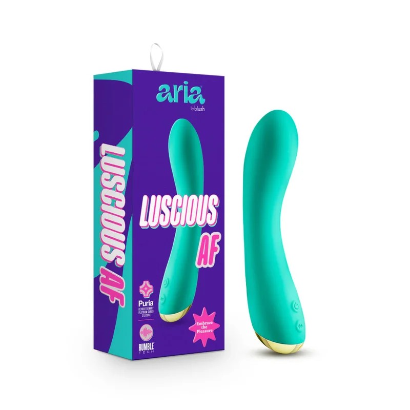 BlushAriaLusciousAFStimulationSiliconeG-SpotVibrator