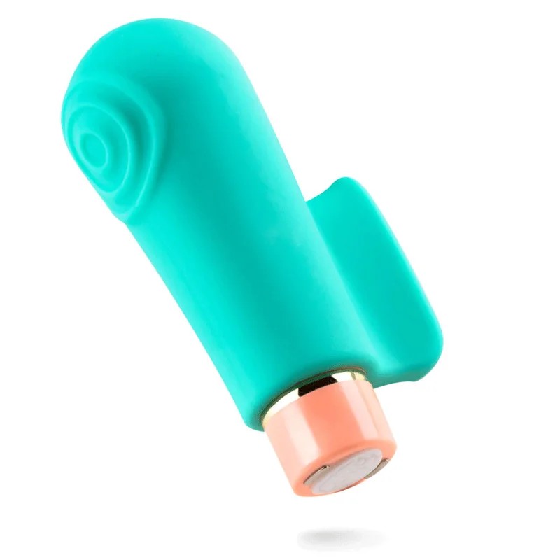 BlushAriaSensualAFTeal3.25-InchFingerFinVibrator