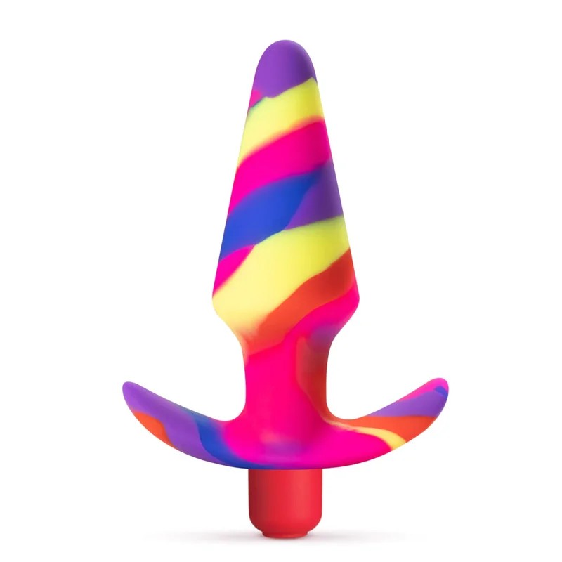 BlushAvantFreeSpiritScarletArtisan5InchVibratingButtPlug